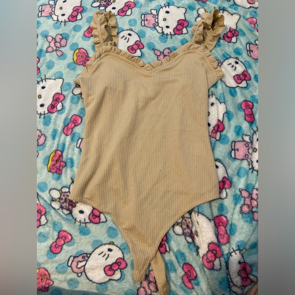 Pink lily bodysuit